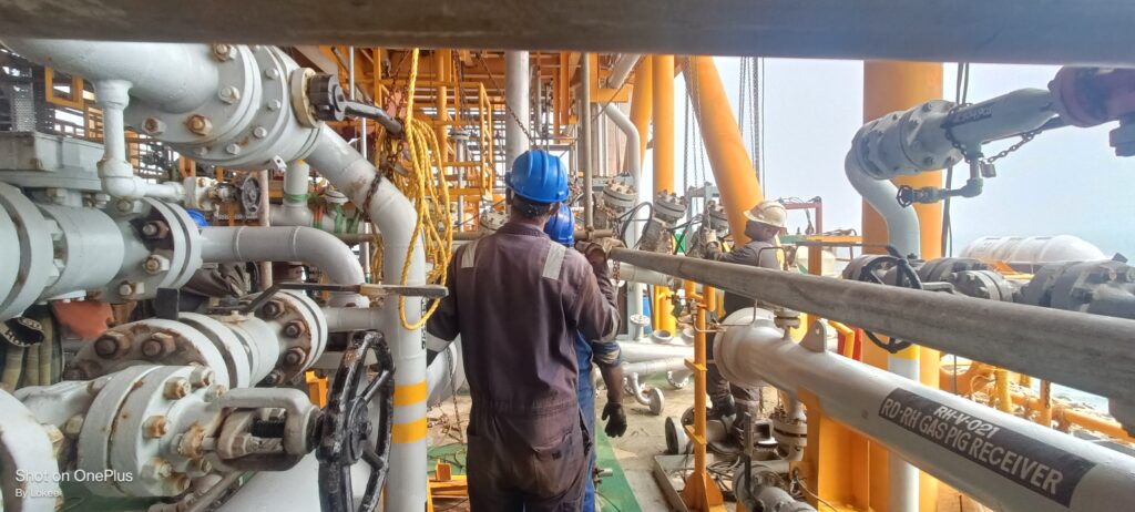 Offshore Platform modification by GMTS Kkd