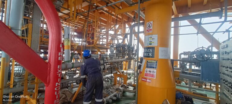 Support Services for offshore platforms by GMTS Kkd