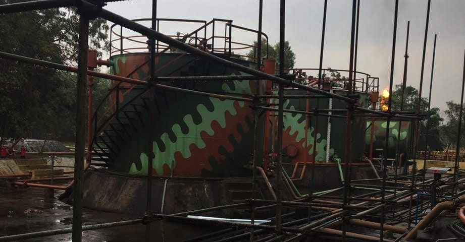 Repair of crude tanks by GMTS Kkd