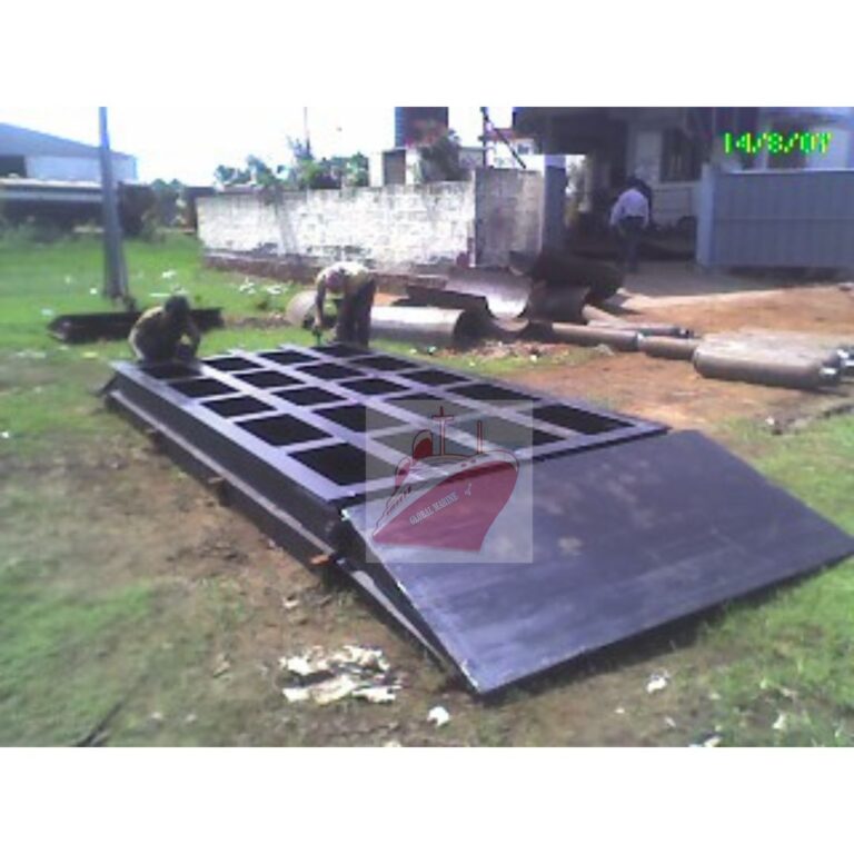 Fabrication of Ramp by GMTS Kakinada