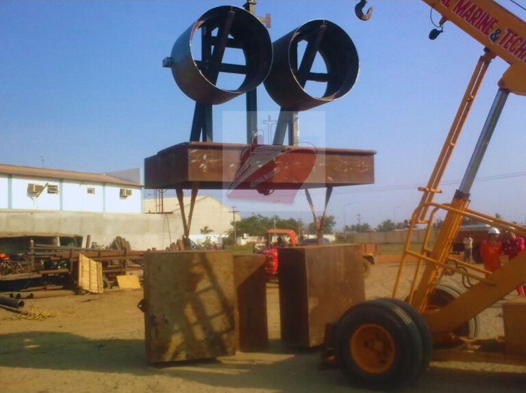 Load test with underslung dead weights at GMTS Kkd