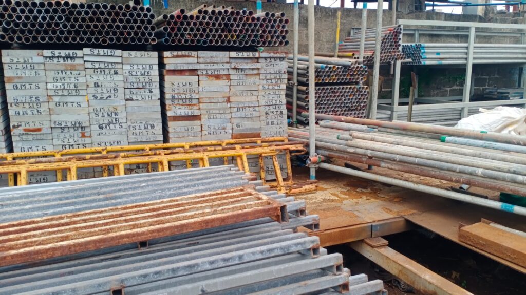 Rental of Scaffolding material by GMTS Kkd